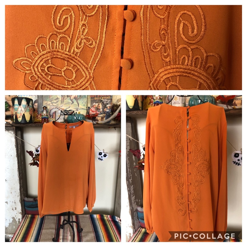 Keyhole blouse